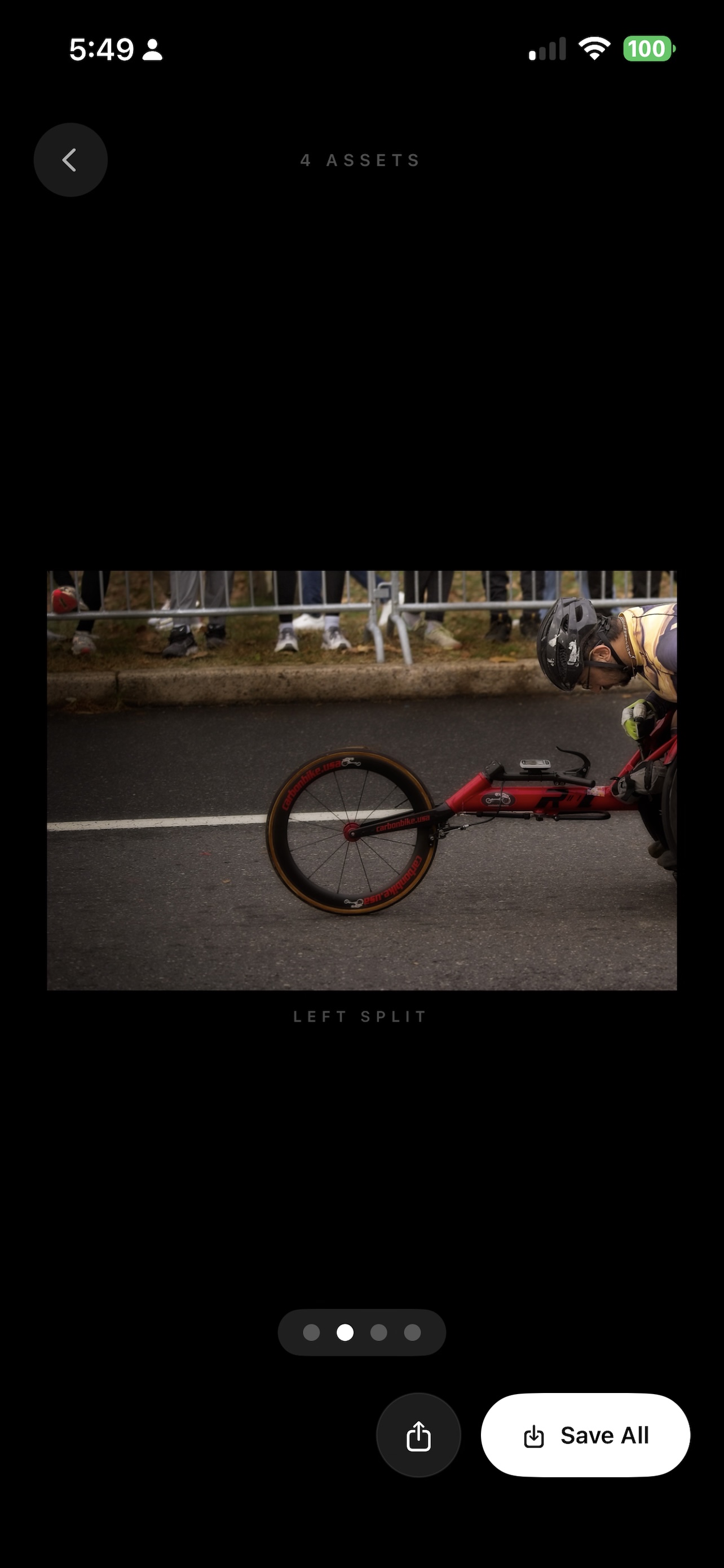 Left panoramic split